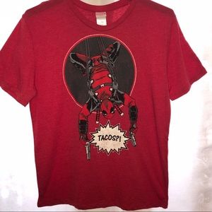 Marvel Deadpool Tacos T-shirt‎